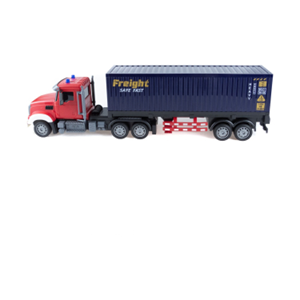 ماشین کنترلی تریلی کانتینردار بزرگ Remote Control TRANSPORT TRUCK مقیاس 1:24_اسباب بازی
